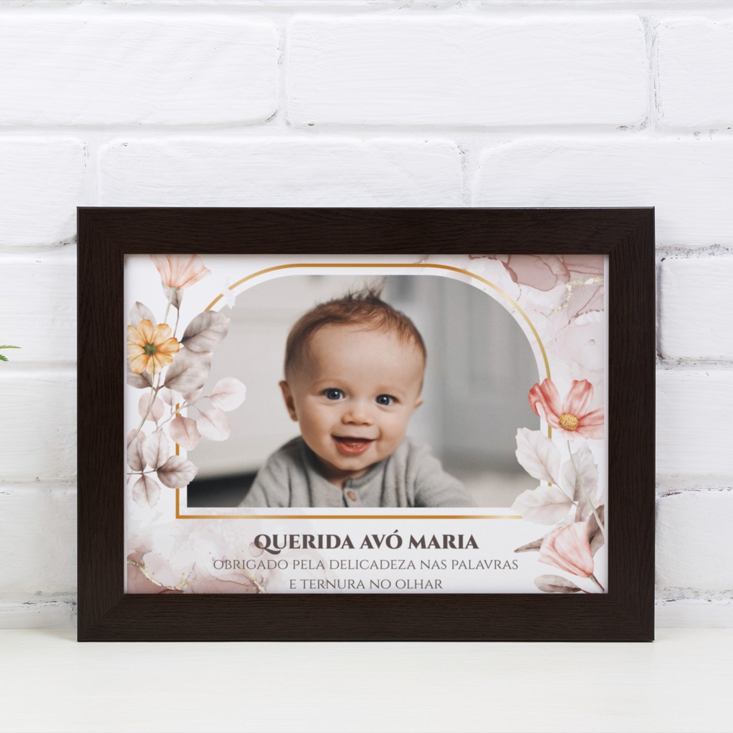 Moldura "Querido Floral"