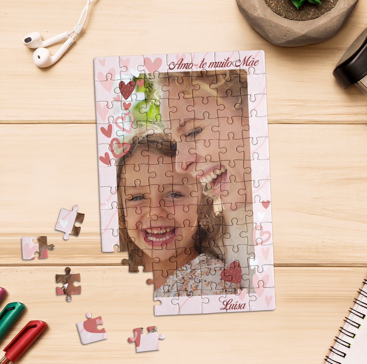 Puzzle "Mãe"