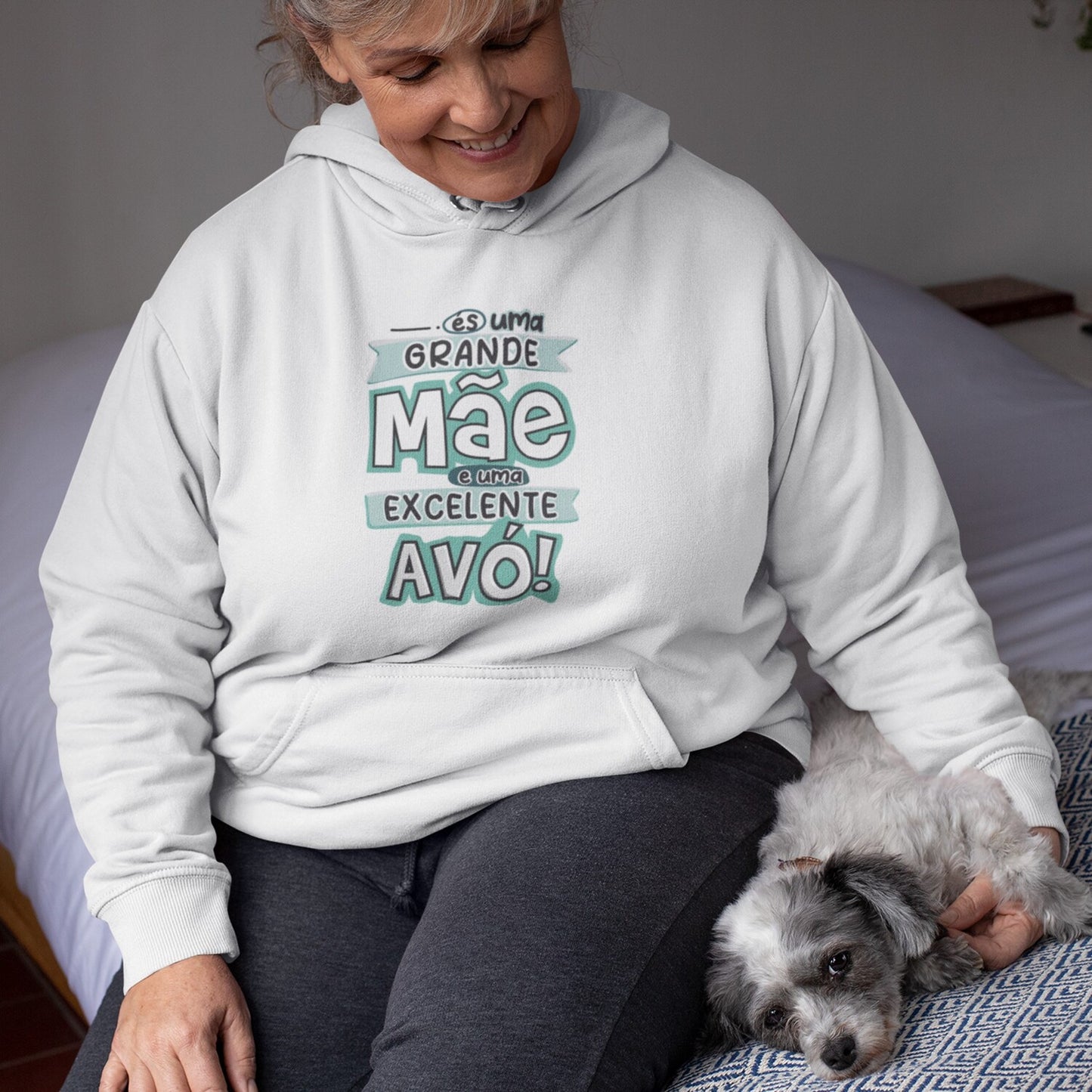 Sweatshirt "Grande Mãe/Pai - Excelente Avó/Avô"