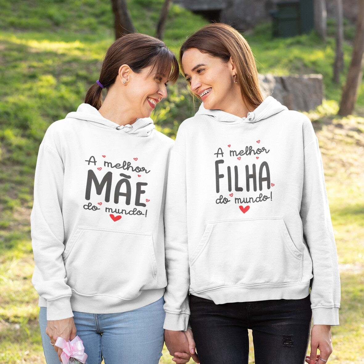 Sweatshirt "A melhor mãe do mundo"