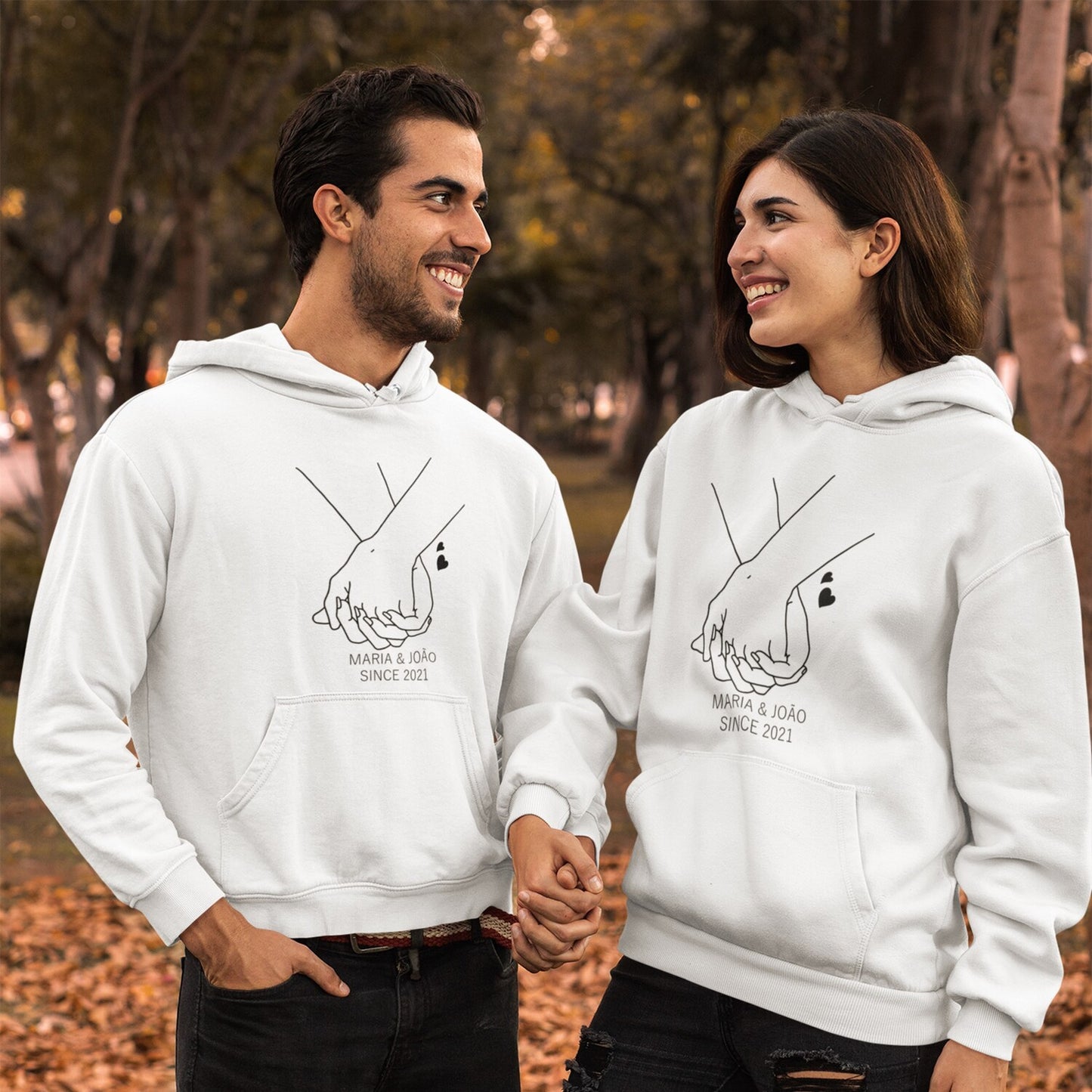 Sweatshirt "Mãos Entrelaçadas"