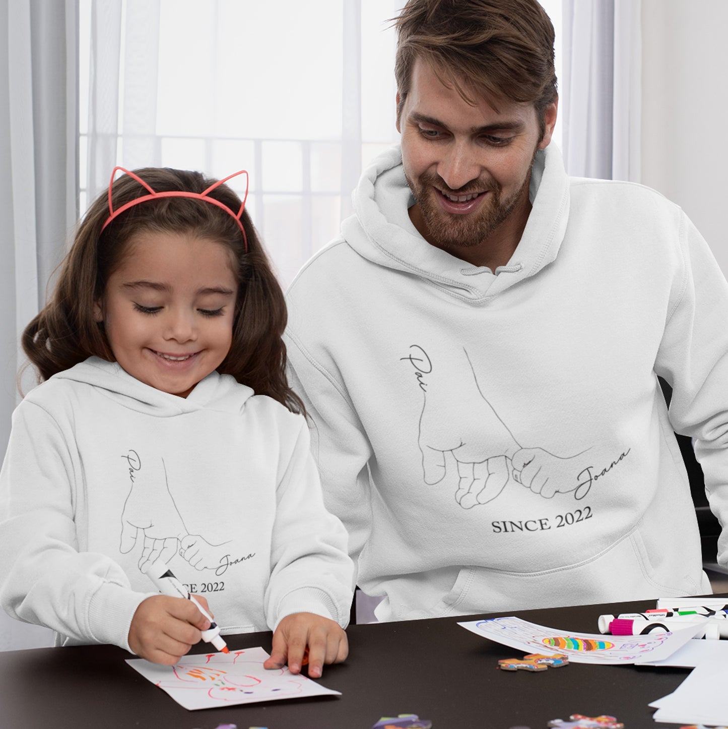 Sweatshirt "Mãos dadas"