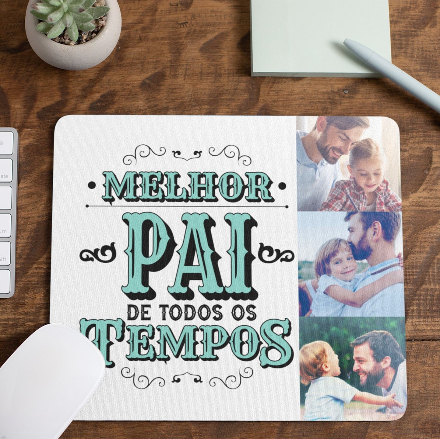 Tapete de rato "Melhor pai de todos os tempos"
