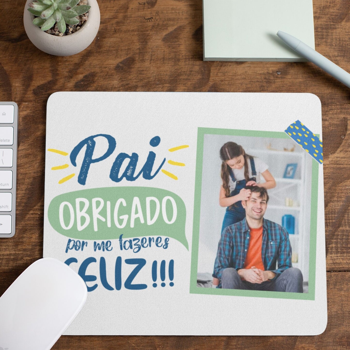 Tapete de rato "Obrigado"