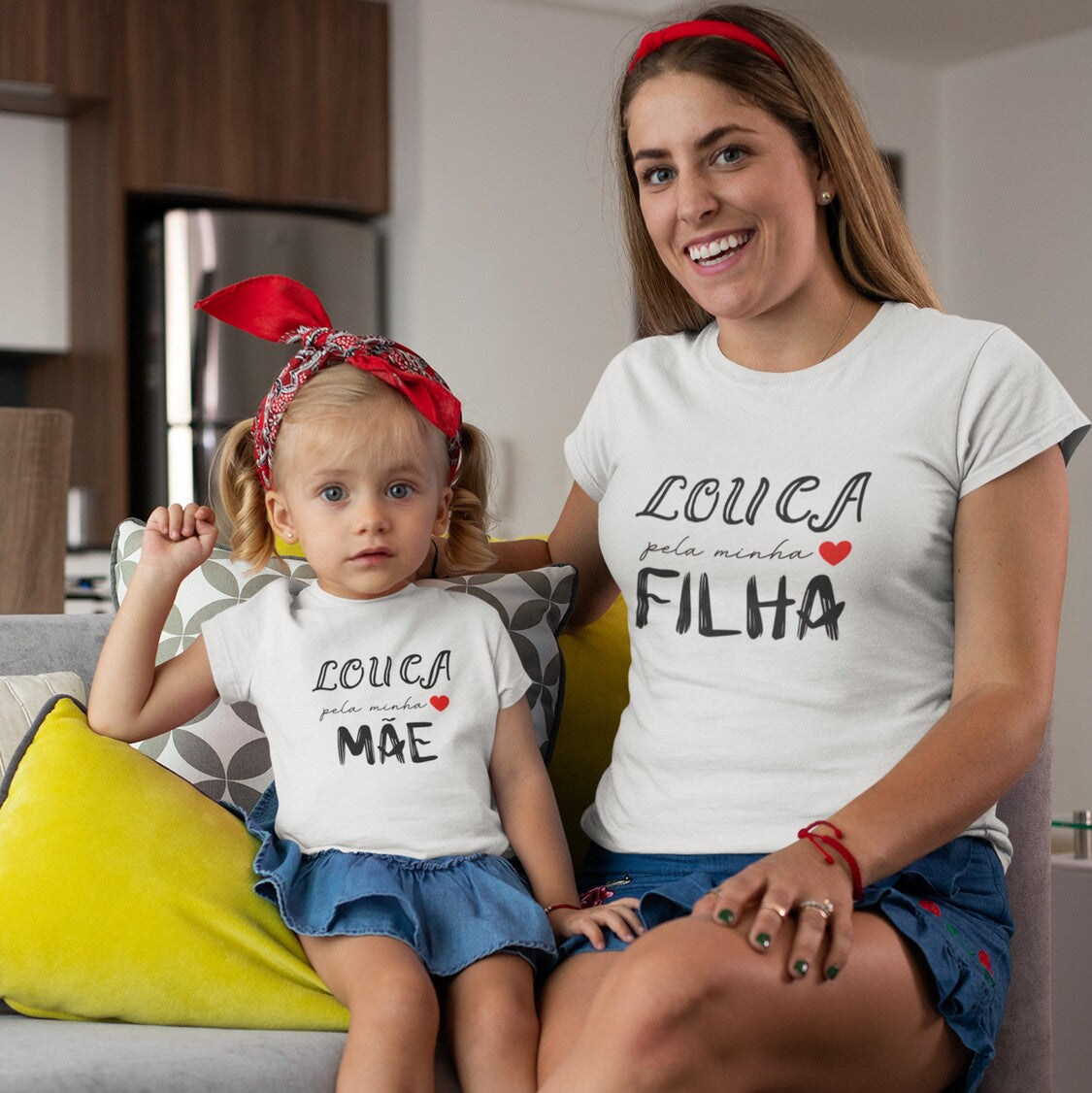 T-shirt "Louca ❤️"