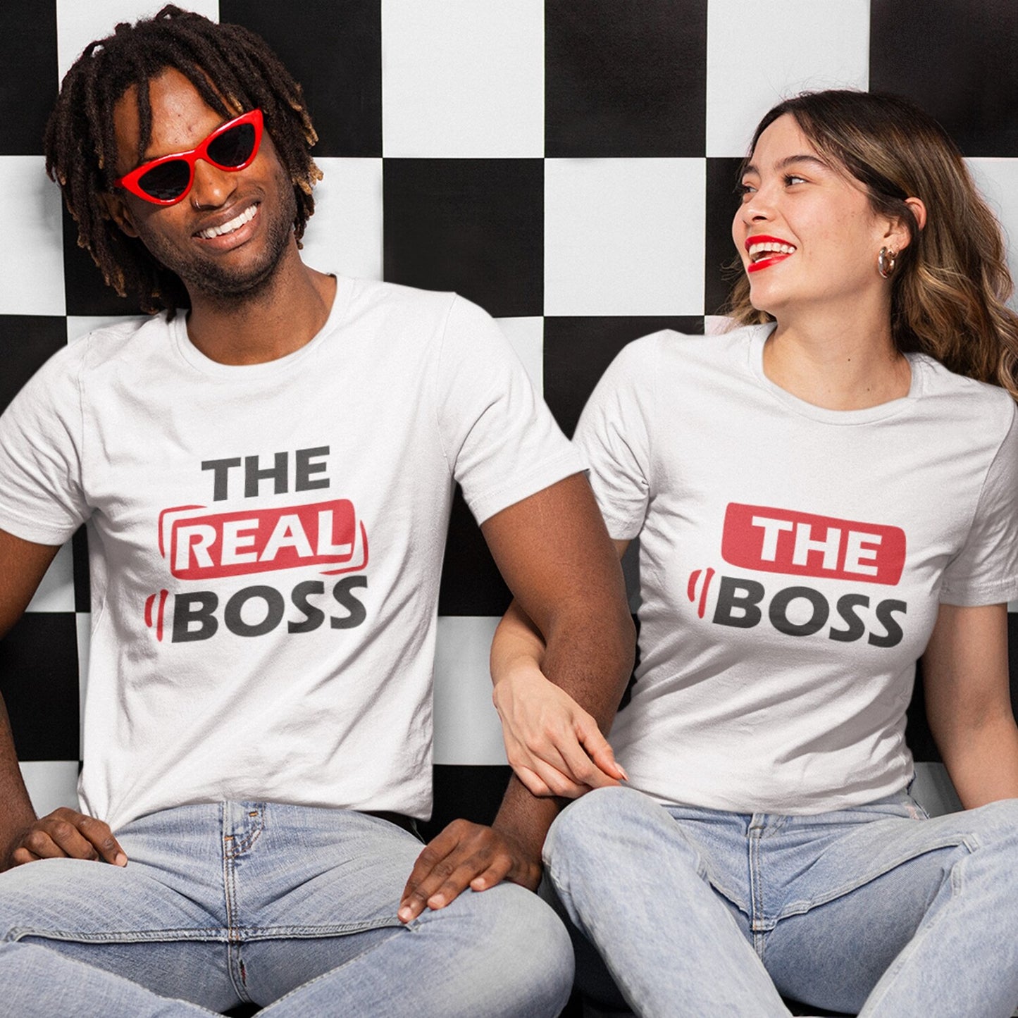 T-shirt "Boss & Real boss"