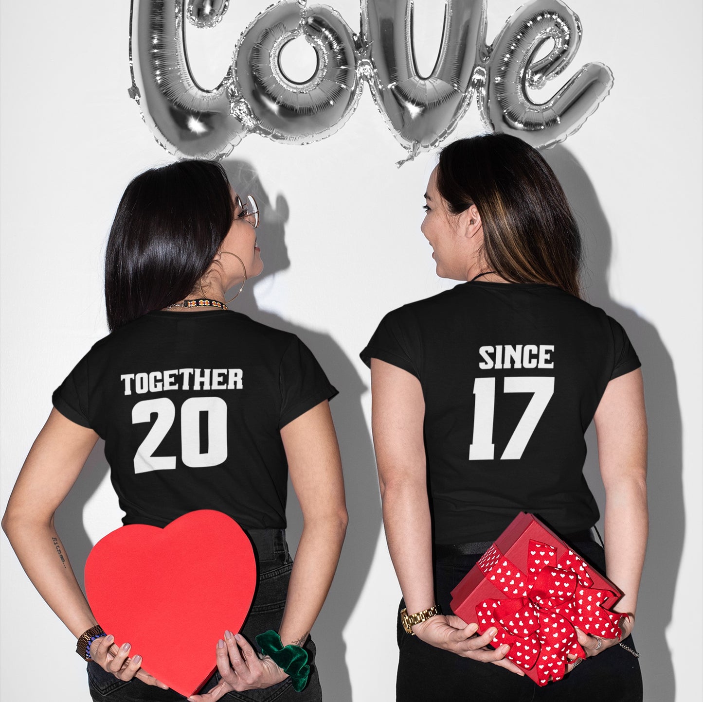 Conjunto T-shirt "Together Since"