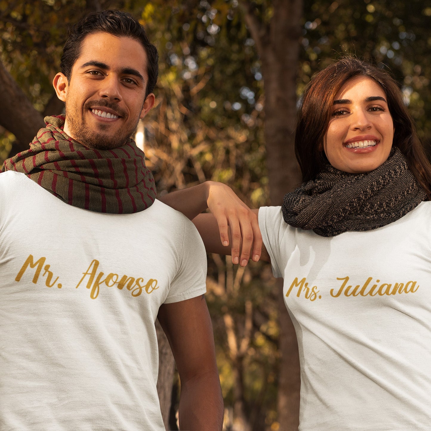 T-shirt "Mr. & Mrs."