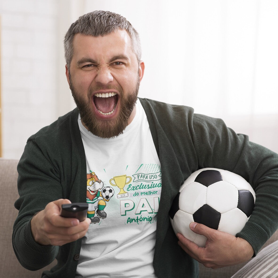 T-shirt desportiva "Futebol"