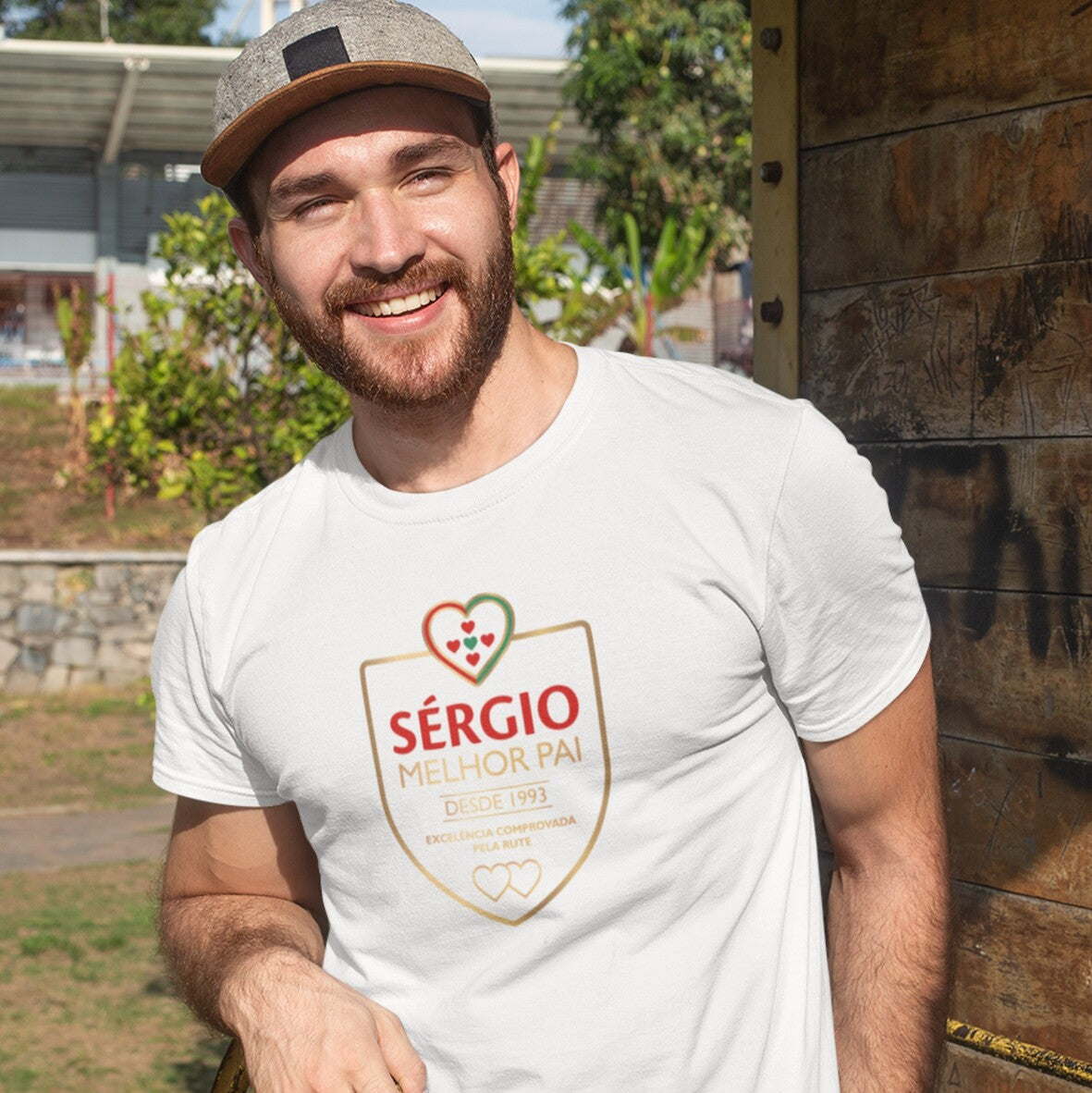 T-shirt "Pai - excelência comprovada"