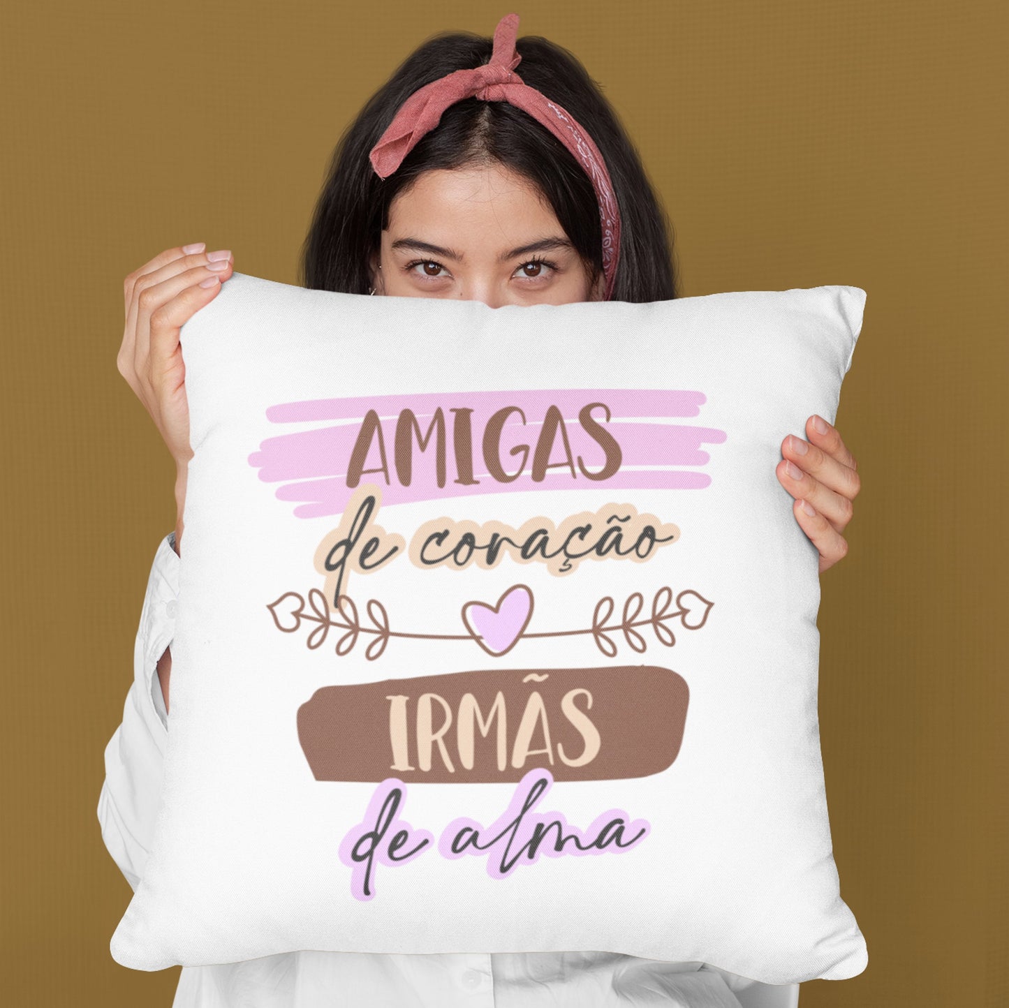 Almofada "Irmãs de alma"