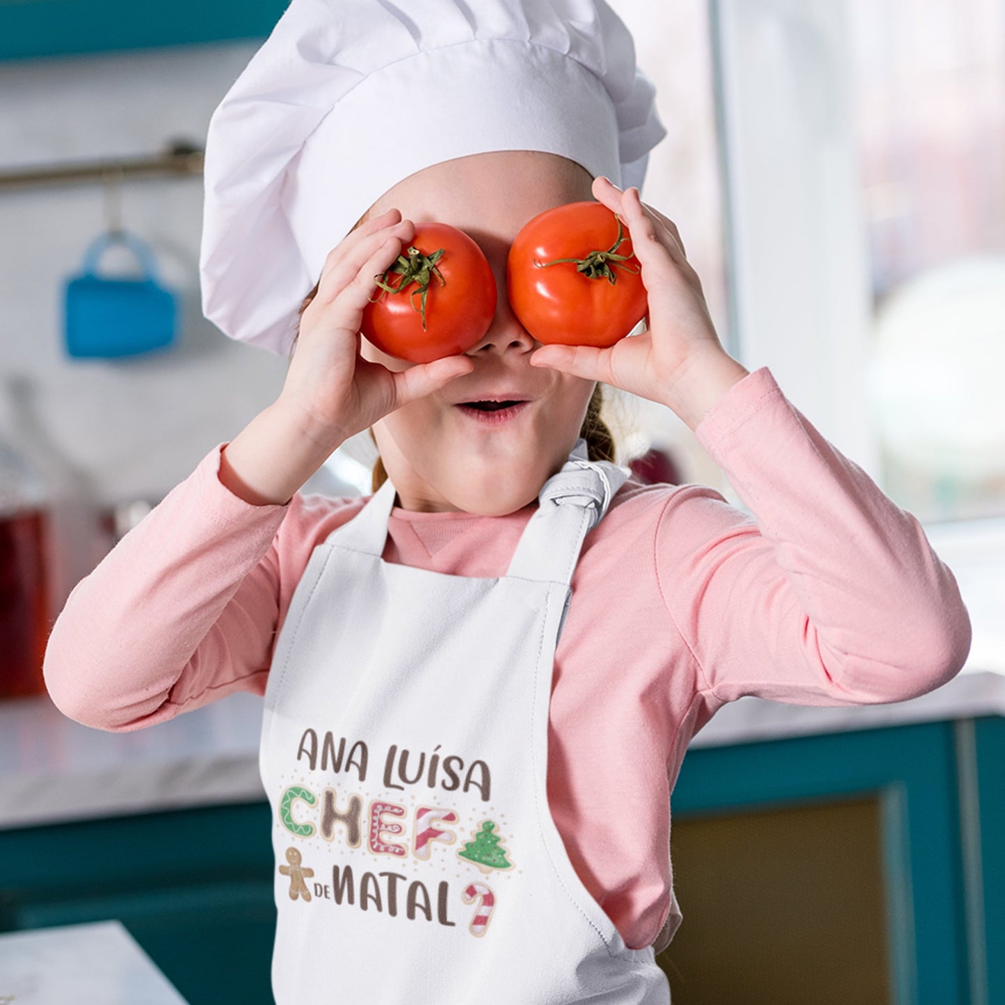 Avental "Chef de Natal"