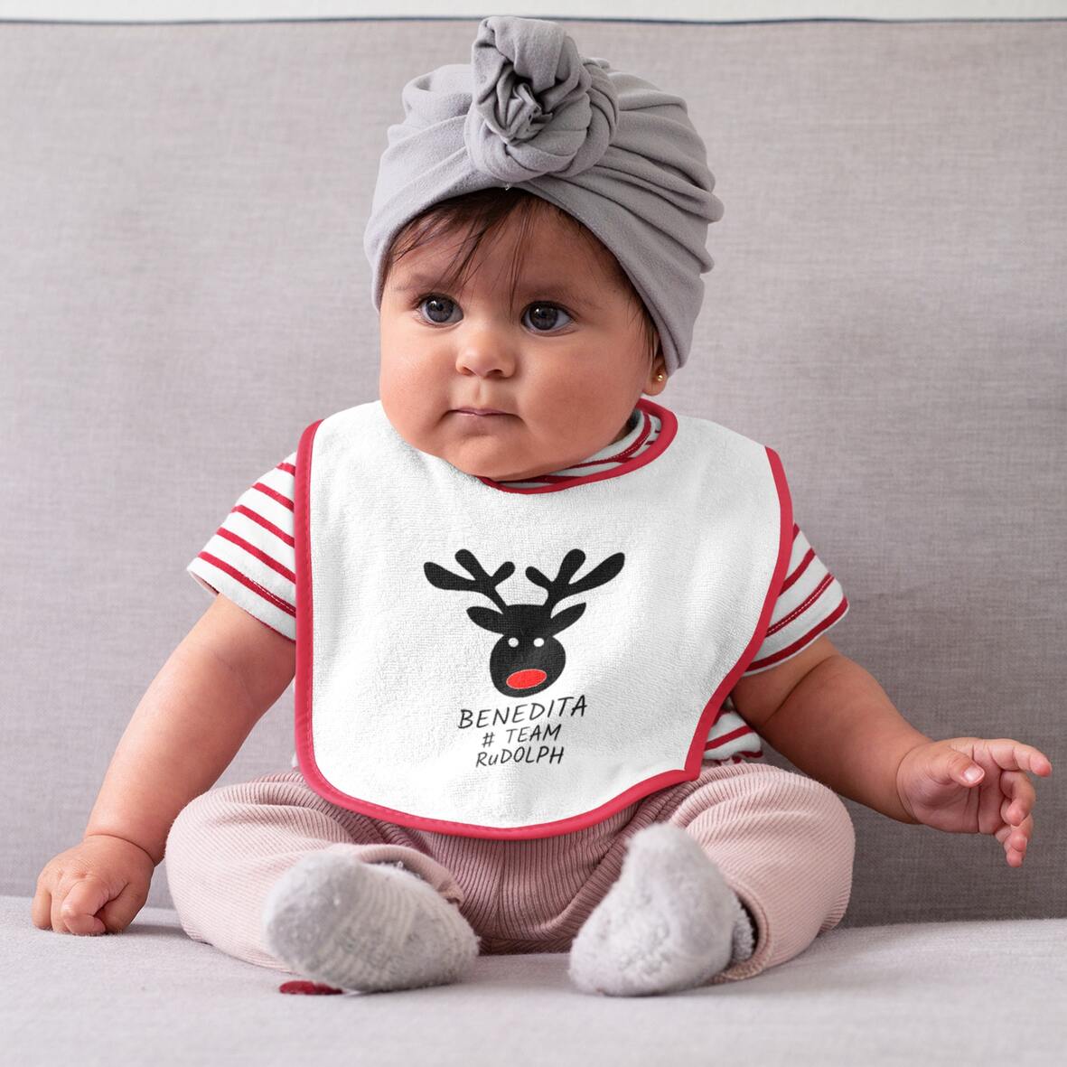 Body e/ou Babete "Team Rudolph"
