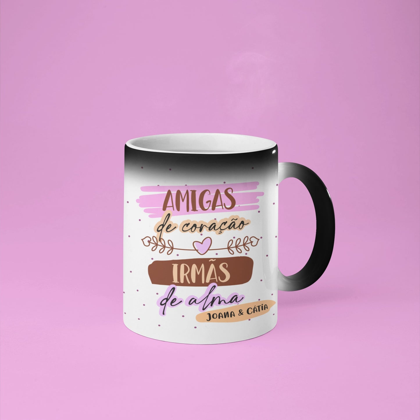 Caneca mágica "Irmãs de alma"