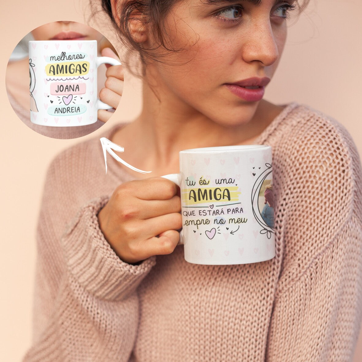 Caneca "Melhores amigas"