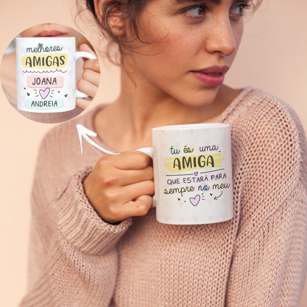 Caneca "Melhores amigas"