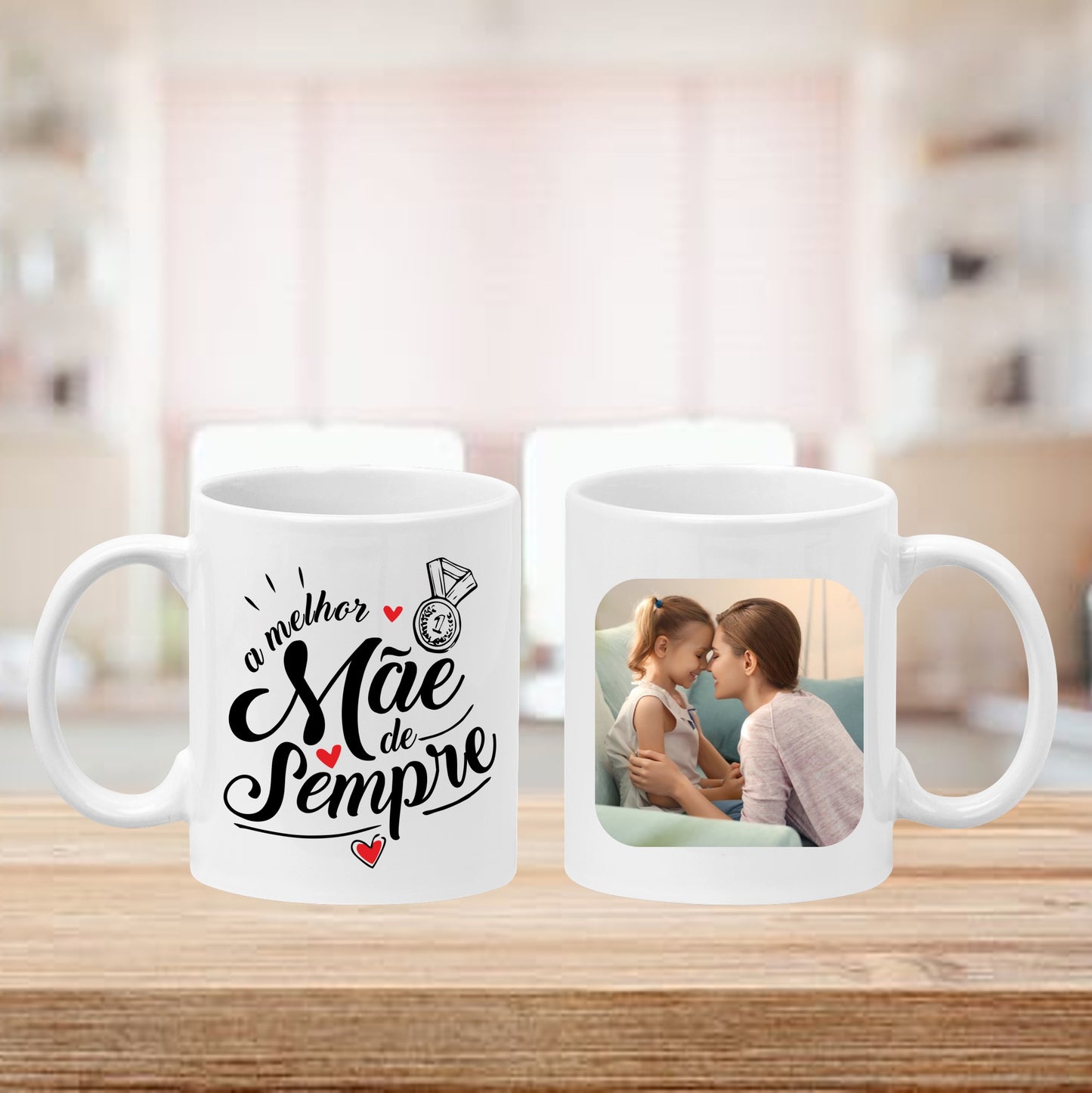 Caneca "A melhor mãe de sempre"