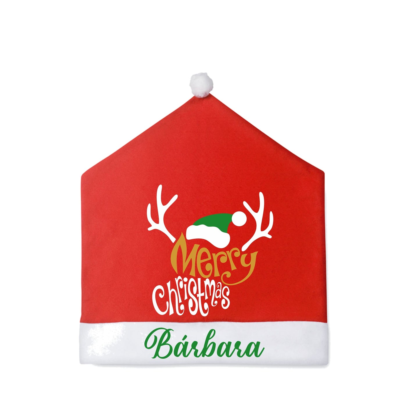 Capa de cadeira "Merry Christmas"
