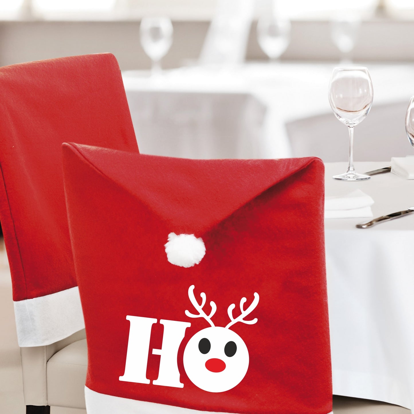 Capa de cadeira "Ho-ho-ho"