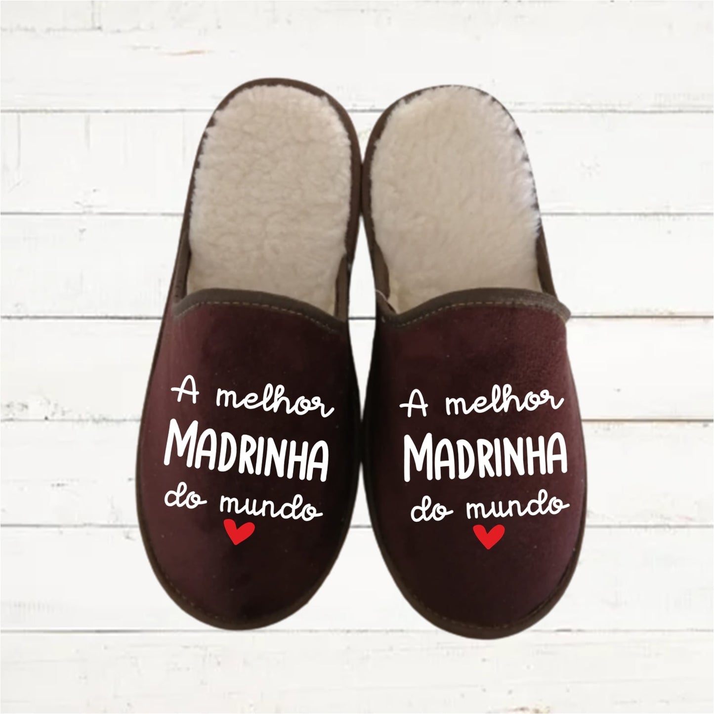 Chinelos "Melhor Padrinho / Madrinha do mundo"