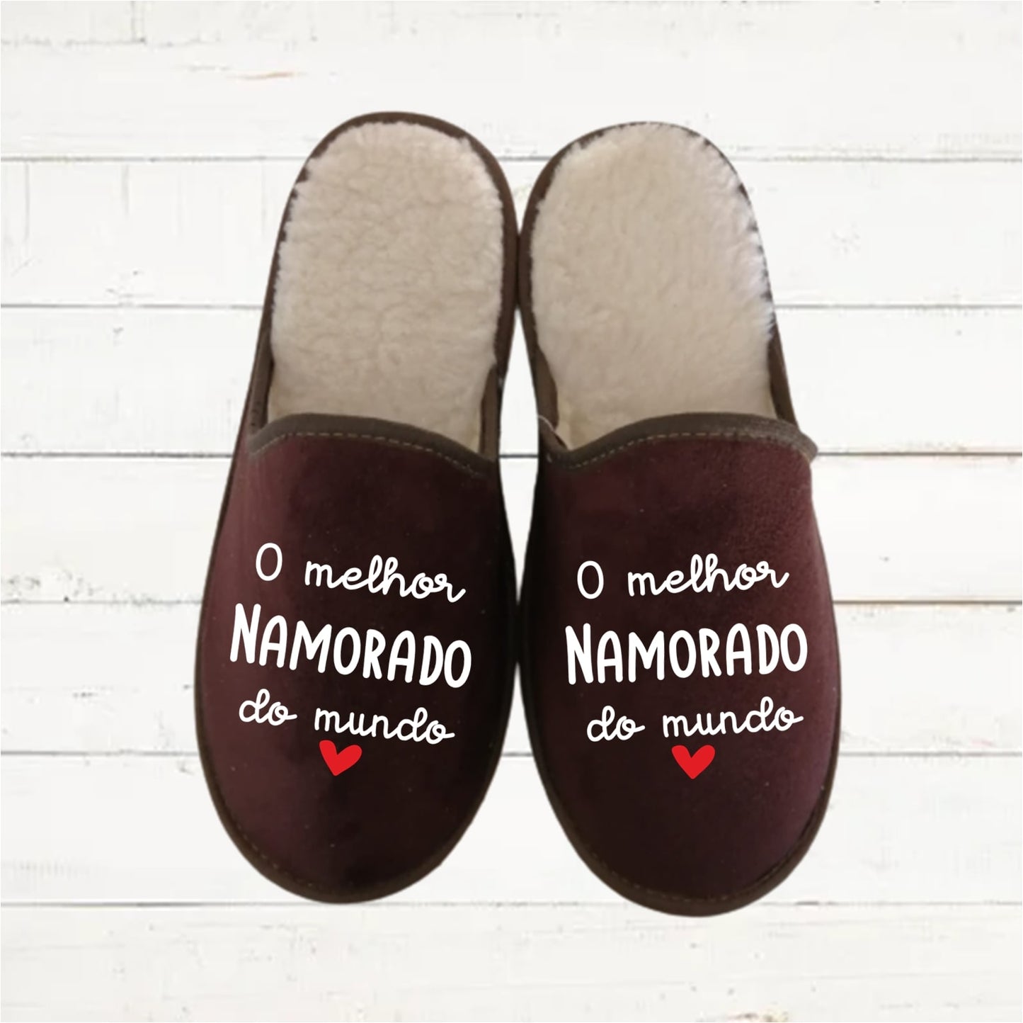 Chinelos "Melhor Namorado / Namorada do mundo"
