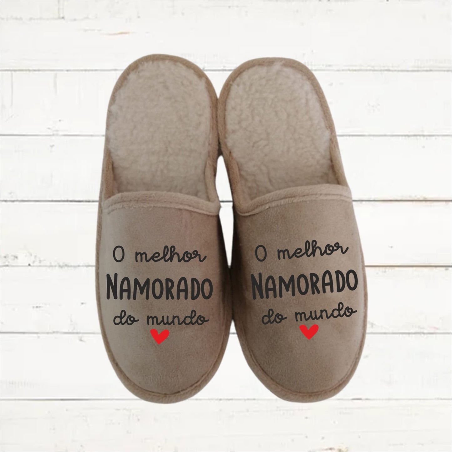 Chinelos "Melhor Namorado / Namorada do mundo"