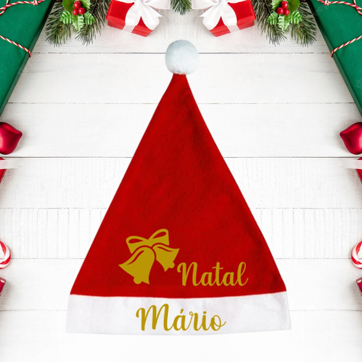 Gorro de Natal "Sinos de Natal"