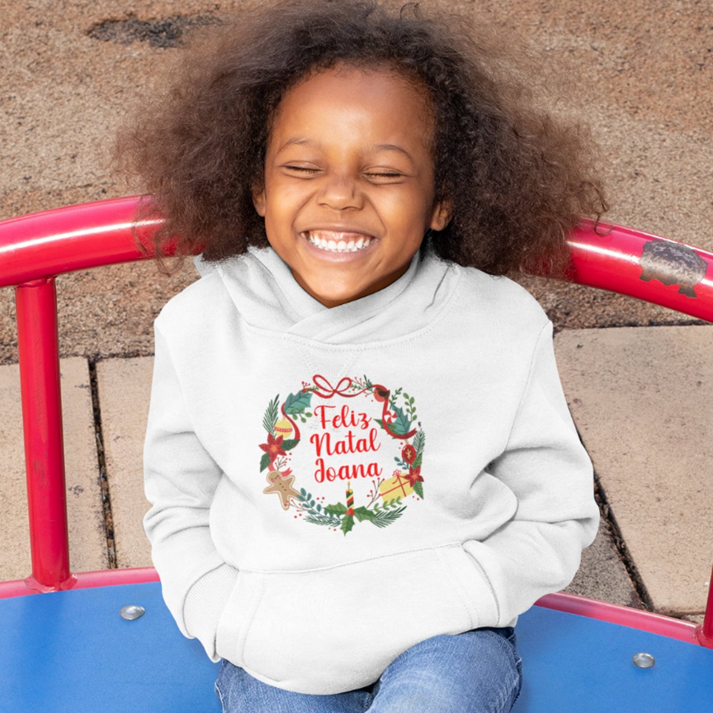 Sweatshirt de Natal "Feliz Natal"