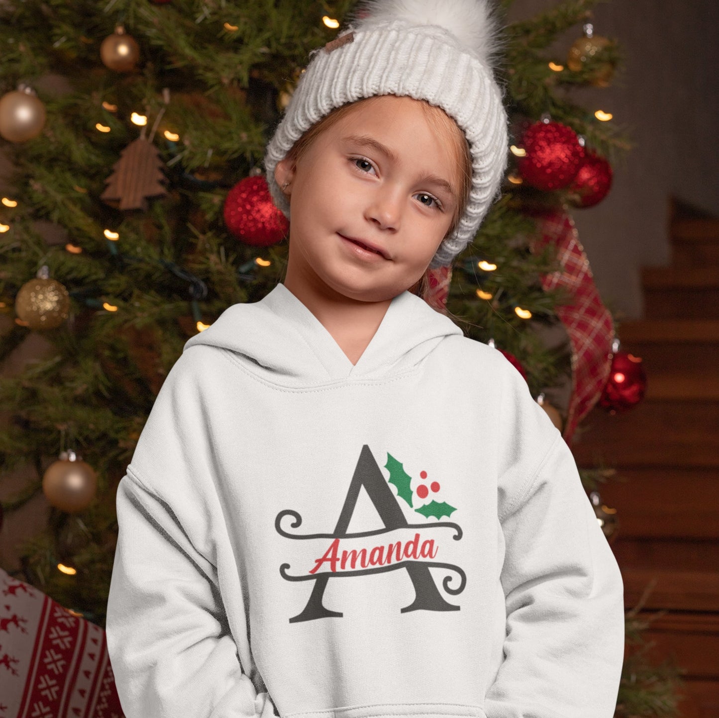 Sweatshirt de Natal "Azevinho Natalício"
