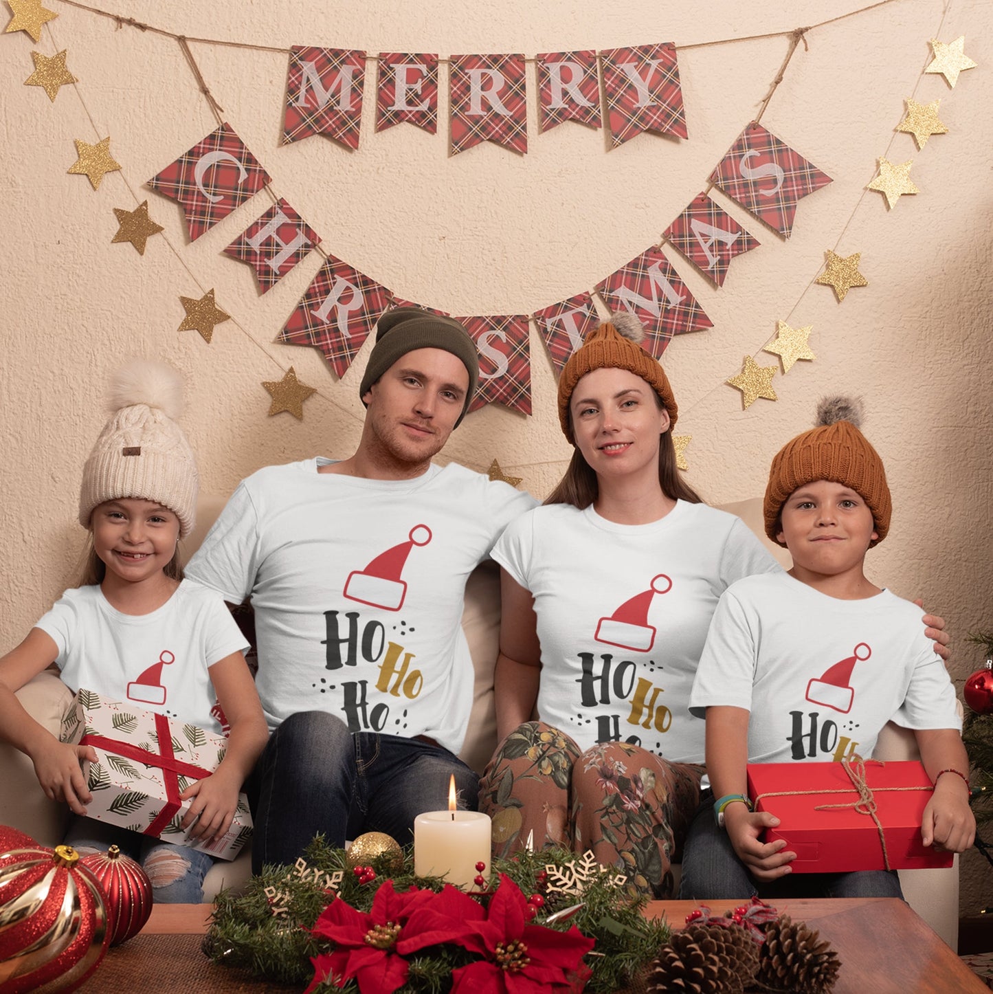 T-shirt "Ho-Ho-Ho Natal"