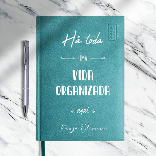 Agenda Diária 2025 Prisma "Vida Organizada"