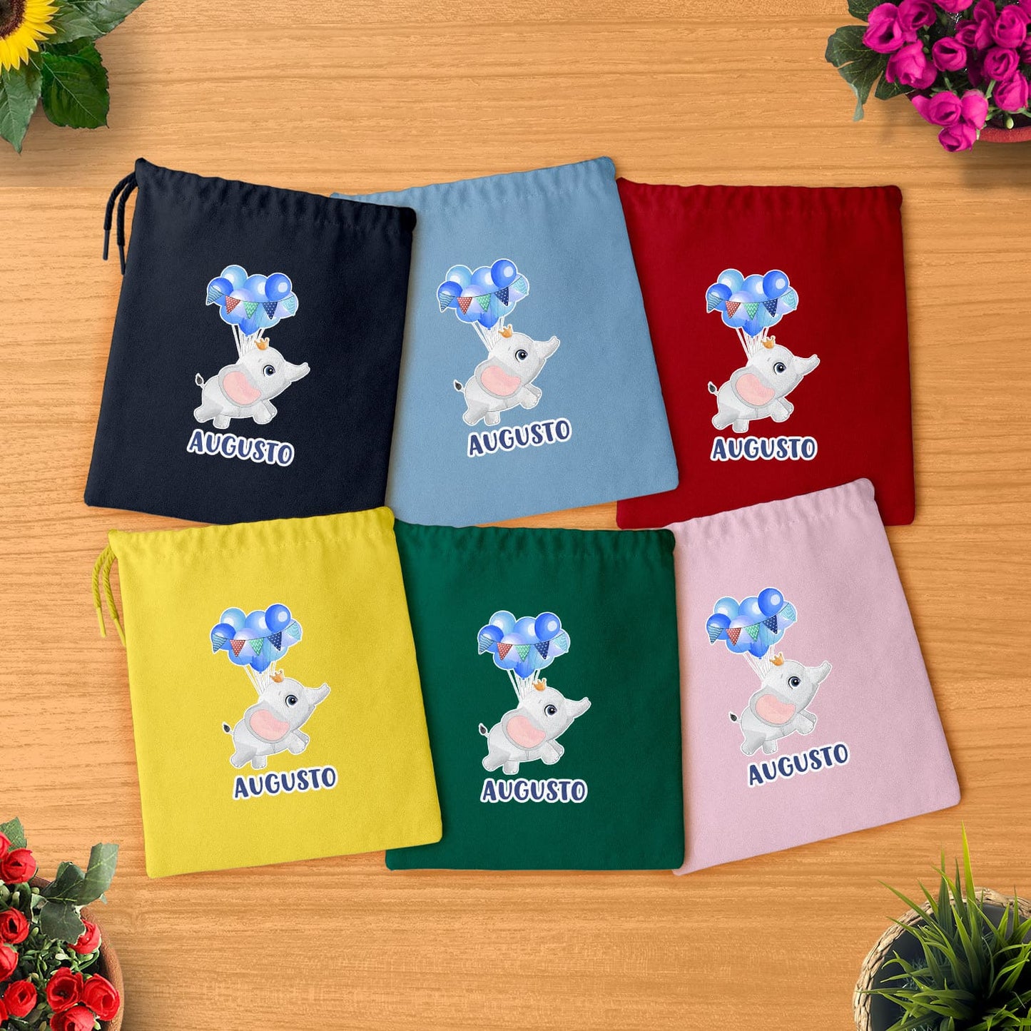 Saco Multiusos "Elefante Voador"