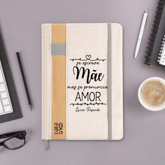 Agenda Diária 2025 Nature "Se pronuncia amor"
