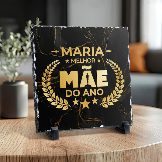 Ardósia "Óscar: melhor mãe do ano"