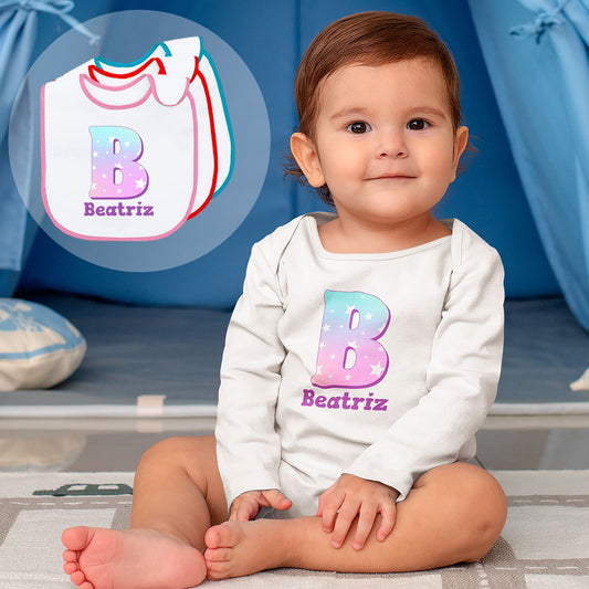 Body e/ou Babete "Estrelado"