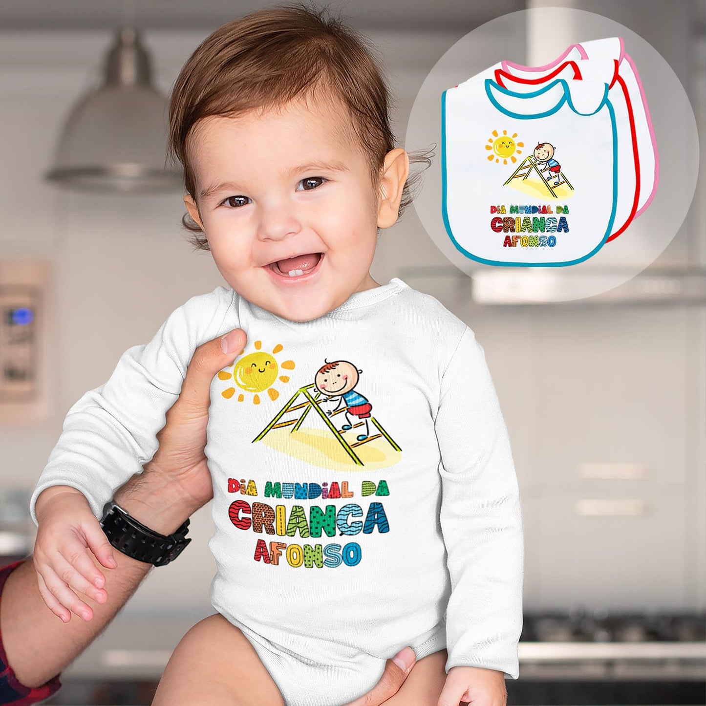 Body e/ou Babete "Dia Mundial da Criança"