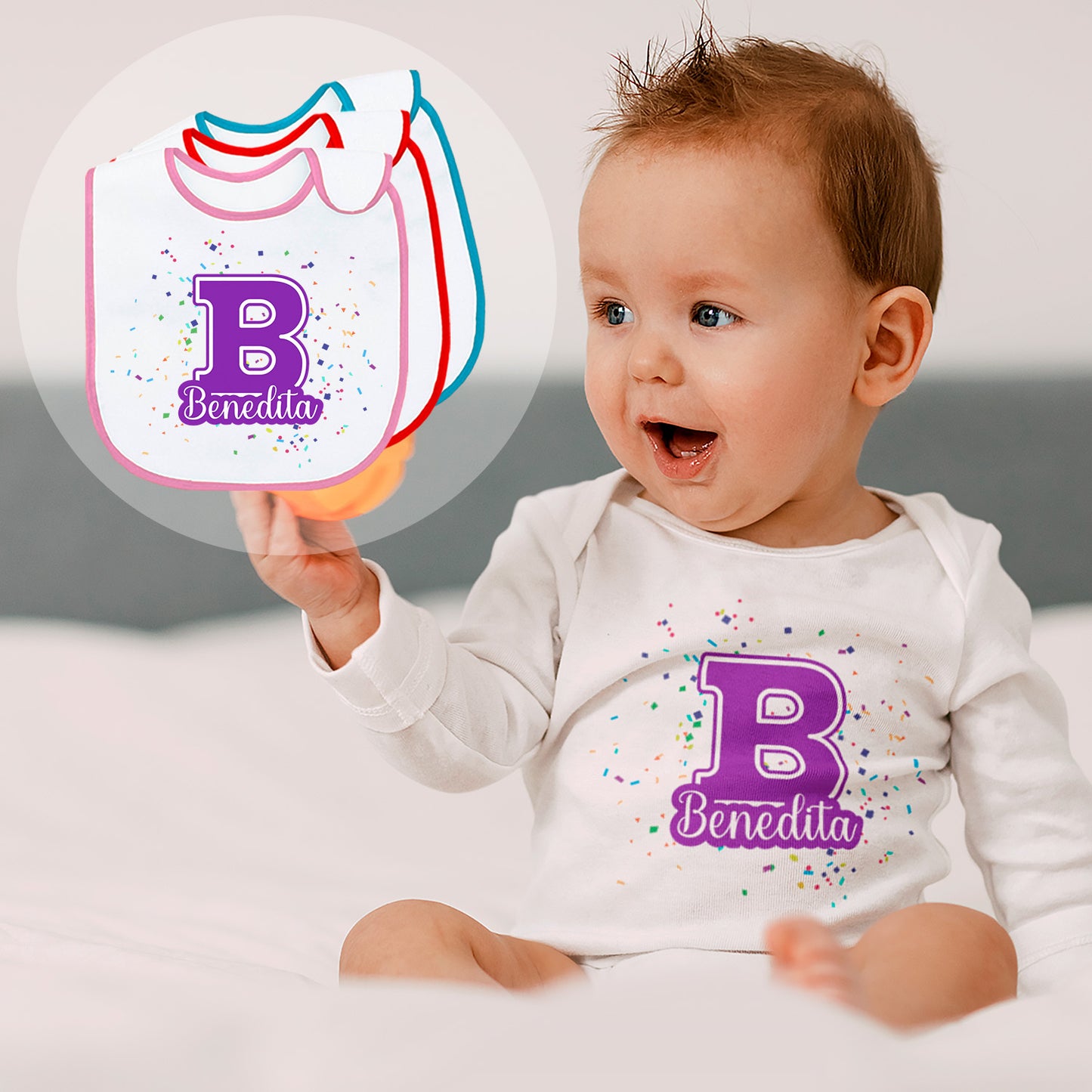 Body e/ou Babete "O meu nome"