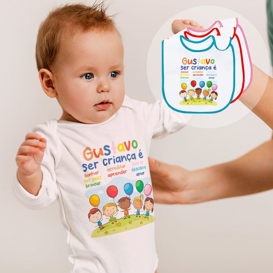 Body e/ou Babete "Ser Criança"