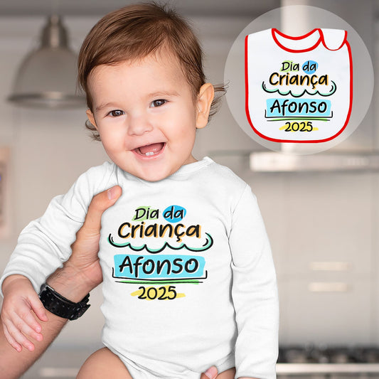 Body e/ou Babete "Dia da Criança"