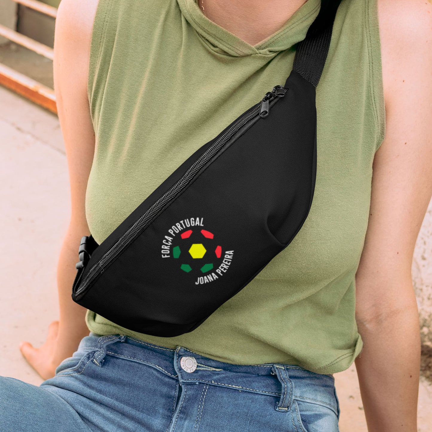 Bolsa de cintura "Força Portugal"