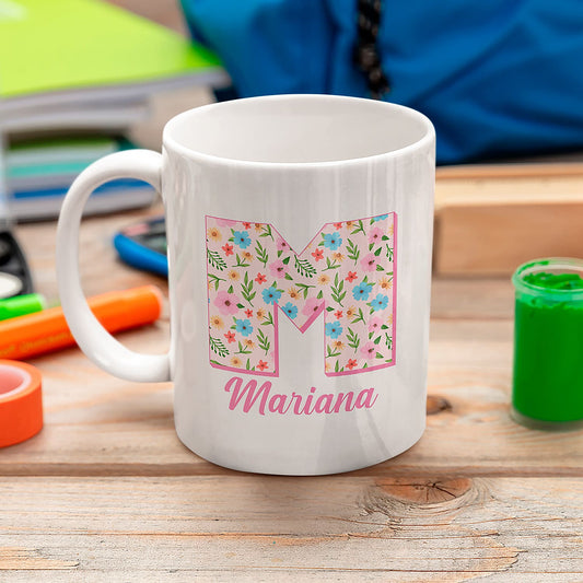 Caneca "Floral"