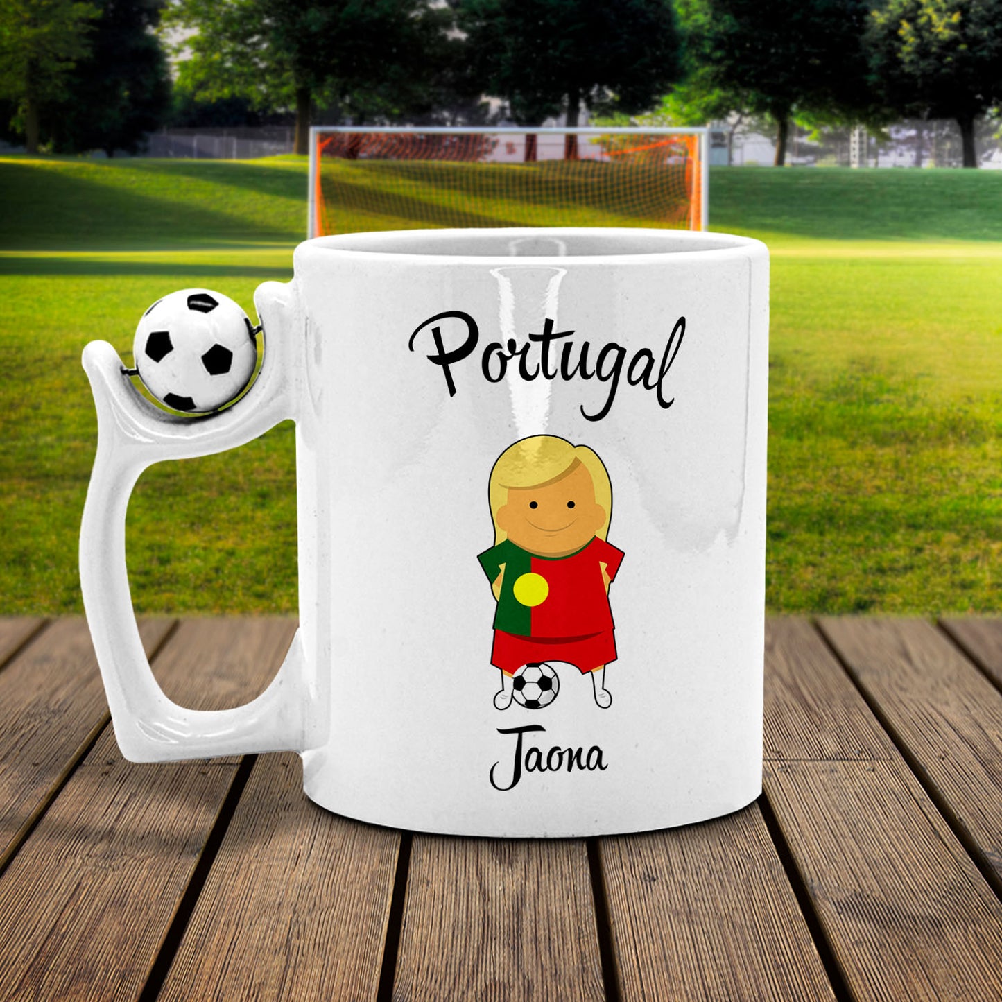 Caneca Bola "Boneco(a) Seleção"