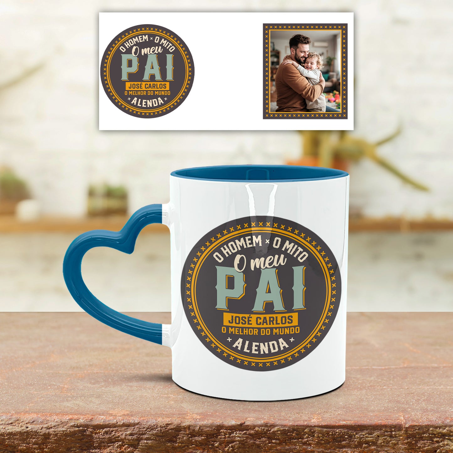 Caneca Pega Coração "A Lenda"
