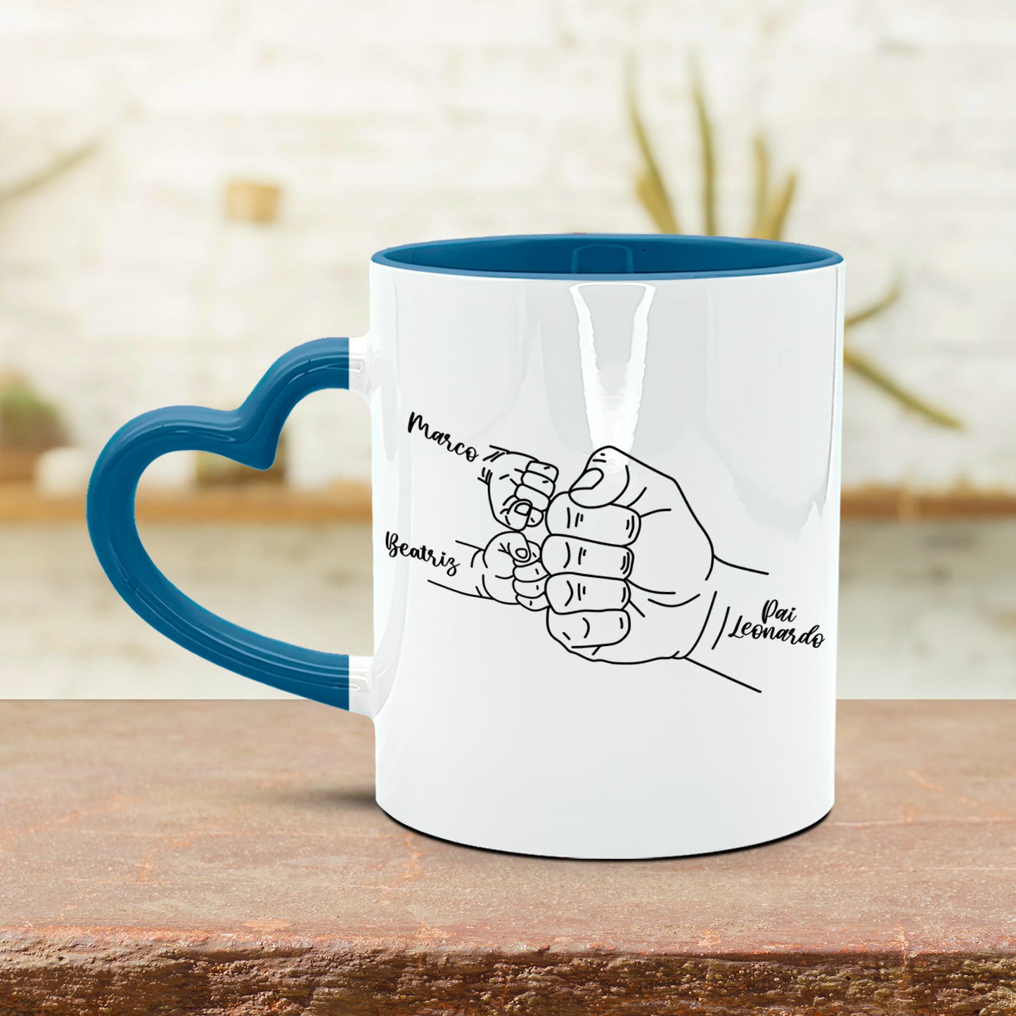 Caneca Pega Coração "Pacto de União"