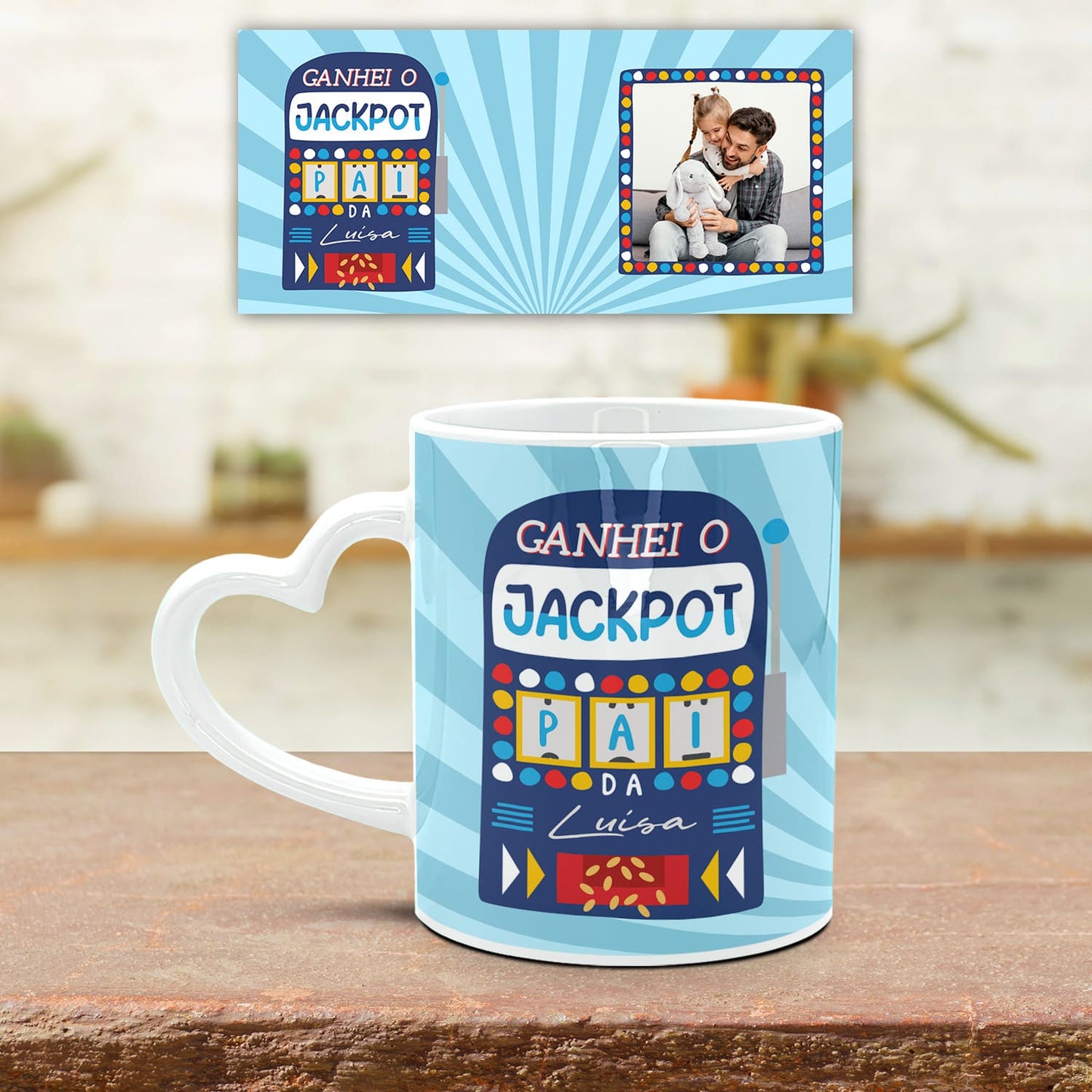 Caneca Pega Coração "JACKPOT"