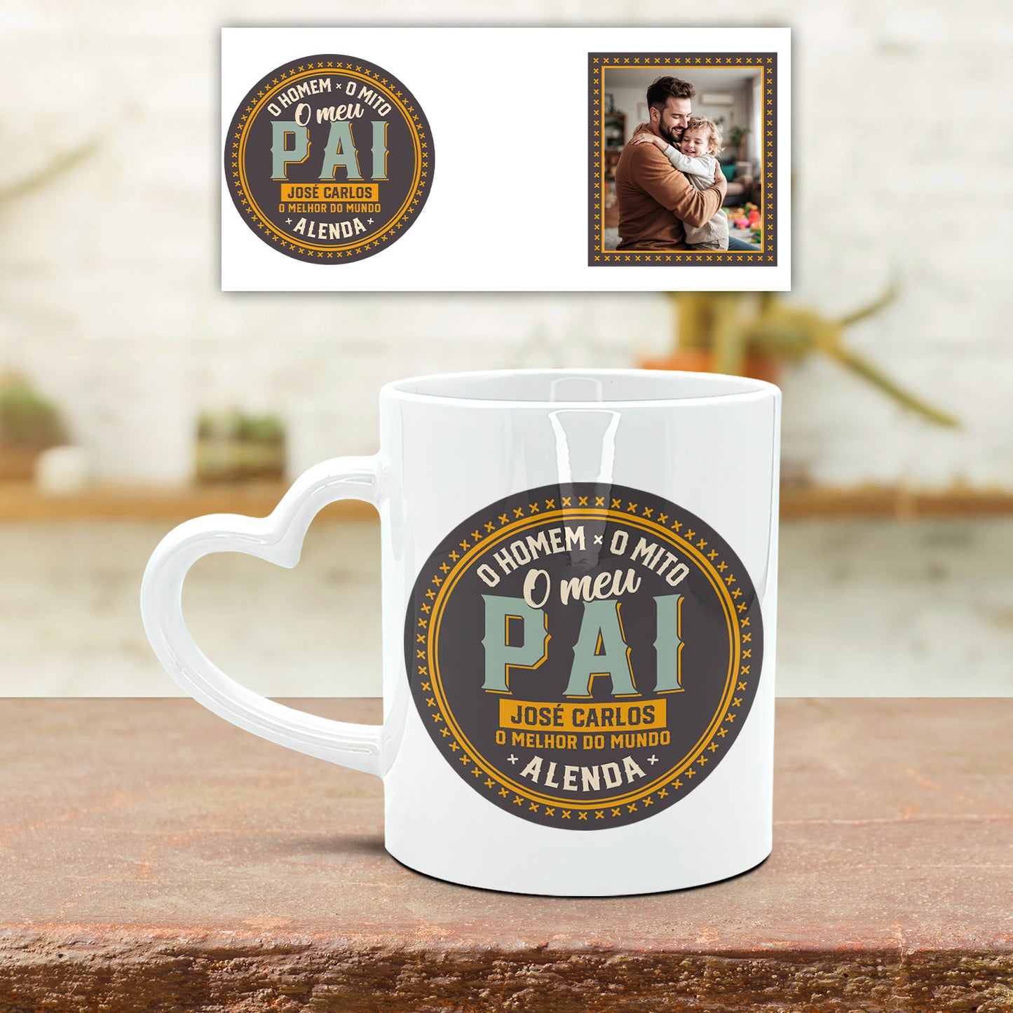 Caneca Pega Coração "A Lenda"