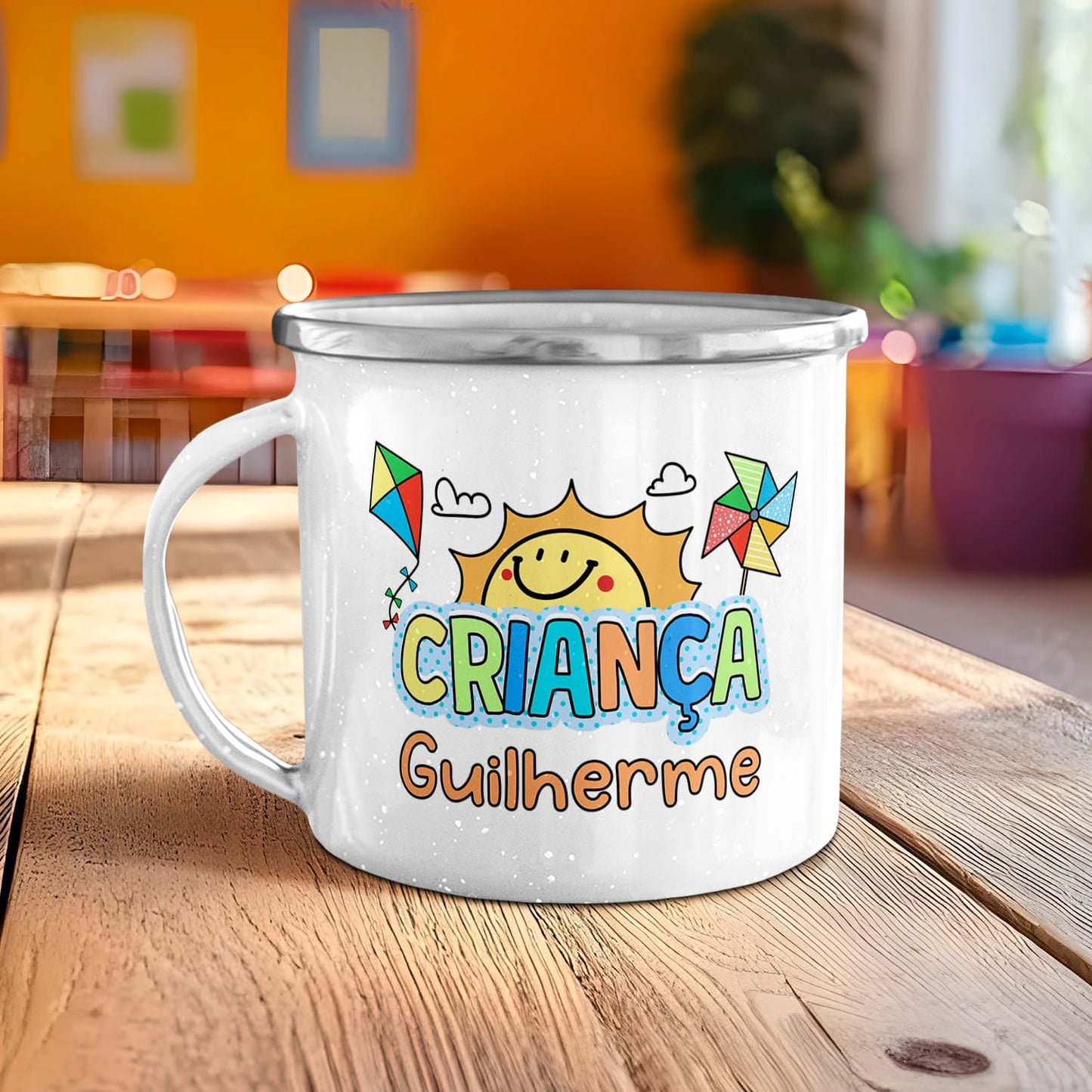 Caneca de Esmalte "Solinho"