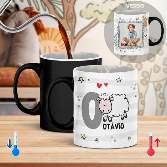 Caneca Mágica "Alfabeto - Animais"