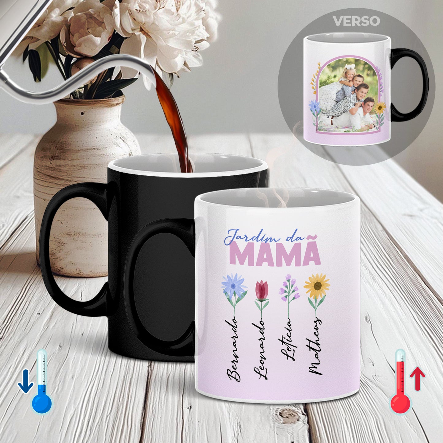 Caneca Mágica "Jardim"