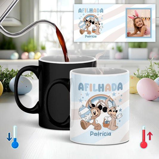 Caneca Mágica "Páscoa Animada"